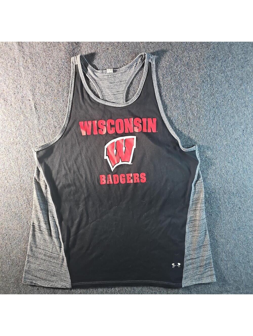 Under Armour Wisconsin Badgers Tank Top